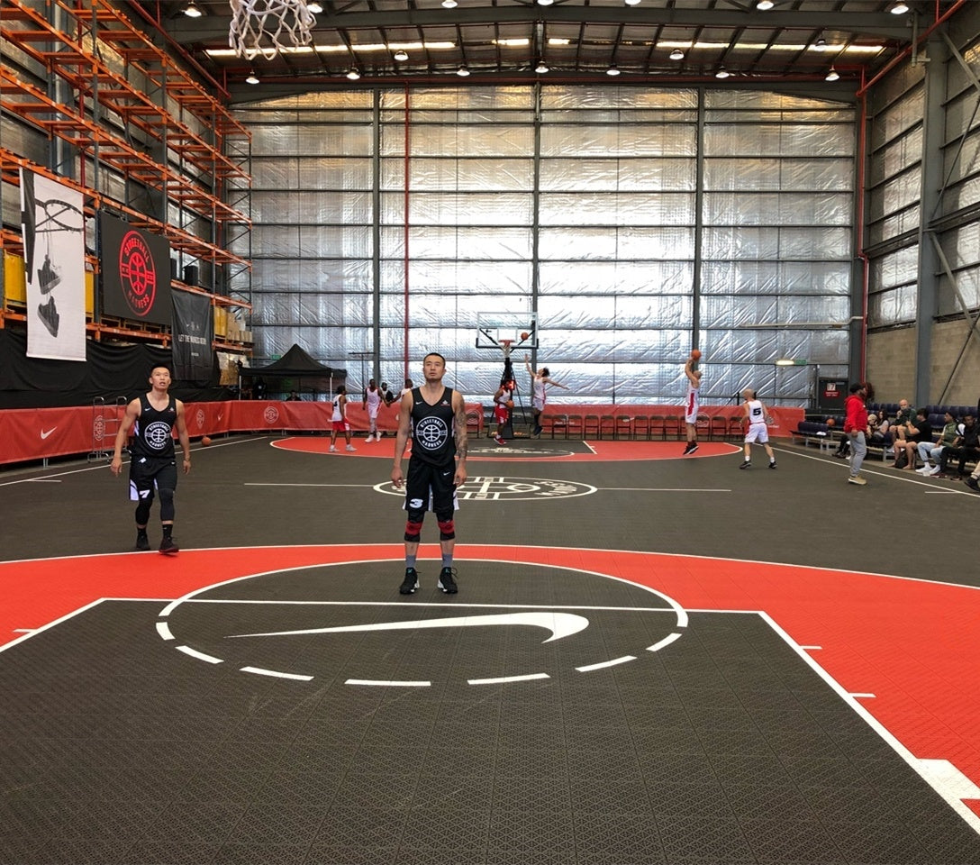 95′ x 60′ Basketball Court - Modulux