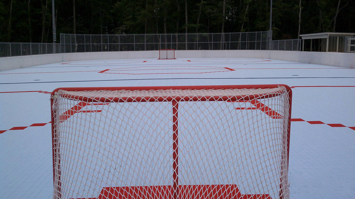 91.4' x 55' Standard Hockey Rink - Modulux