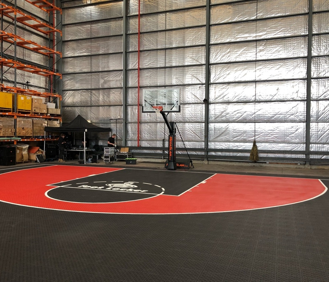 95′ x 60′ Basketball Court - Modulux