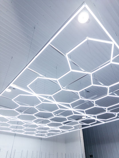 LED HEXAGONALE 16' X 8' (Socle en plastique)